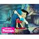PINOCCHIO Original Lobby Card N04 - 9x12 in. - R1970 - Disney, Mel Blanc