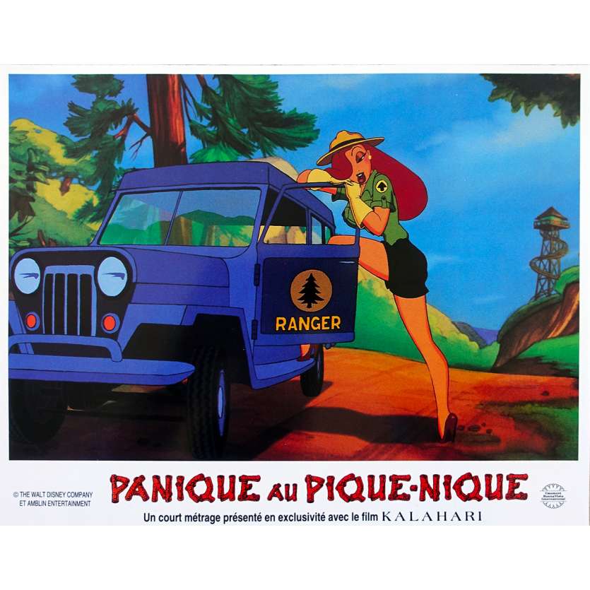 ROGER RABBIT - PANIQUE AU PIQUE-NIQUE Photo de film N02 - 21x30 cm. - 1993 - Kathleen Turner, Barry Cook