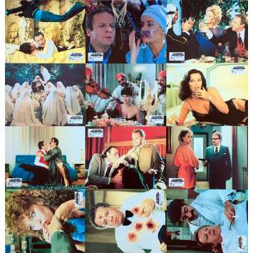 SESSO E VOLENTIERI Original Lobby Cards x12 - 9x12 in. - 1982 - Dino Risi, Laura Antonelli, Gloria Guida