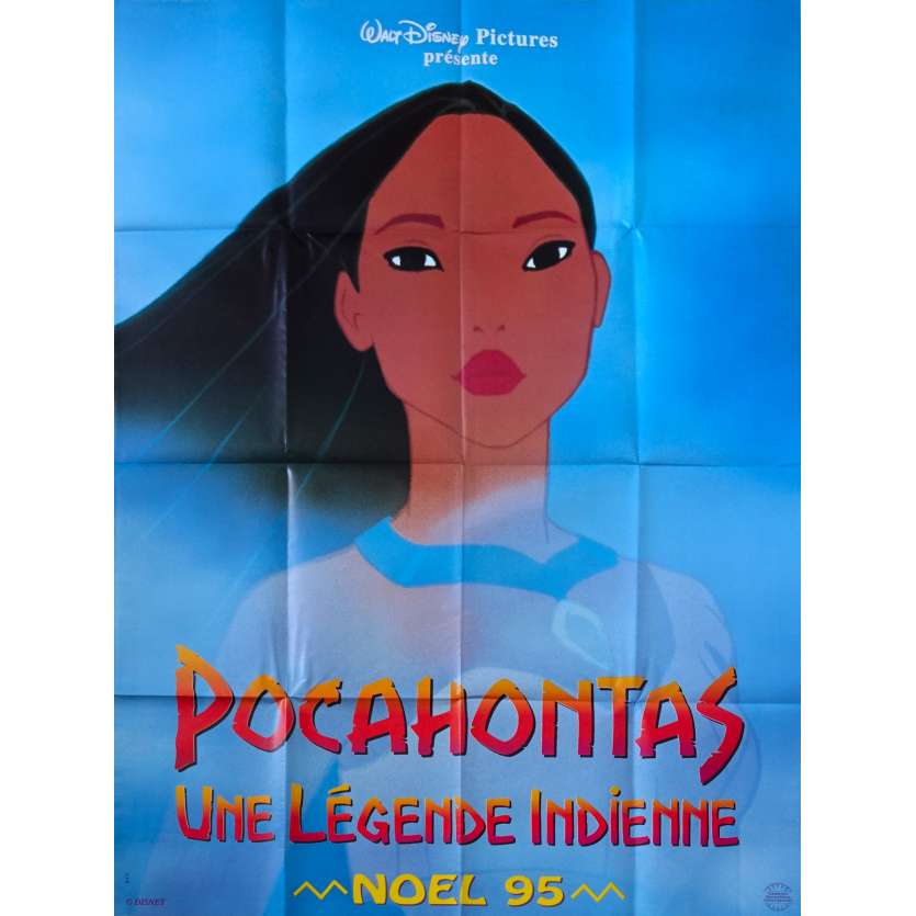 POCAHONTAS Affiche de film Prev. - 120x160 cm. - 1995 - el Gibson, Linda Hunt, Walt Disney