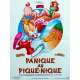 ROGER RABBIT - PANIQUE AU PIQUE-NIQUE Affiche de film  - 40x60 cm. - 1993 - Kathleen Turner, Barry Cook