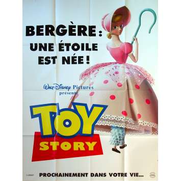 TOY STORY Affiche de film Prev - Bergère - 120x160 cm. - 1995 - Tom Hanks, Pixar
