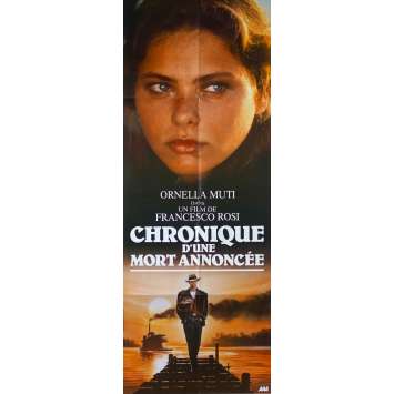 CHRONICLE OF A DEATH FORETOLD Original Movie Poster - 23x63 in. - 1987 - Francesco Rosi, Ornella Muti