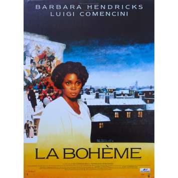 LA BOHEME Affiche de film - 40x60 cm. - 1988 - Barbara Hendricks, Luigi Comencini