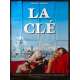THE KEY Original Movie Poster  - 47x63 in. - 1983 - Tinto Brass, Stefania Sandrelli