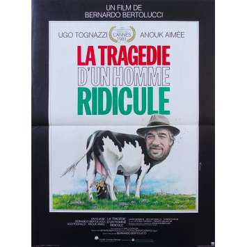 LA TRAGEDIE D'UN HOMME RIDICULE Affiche de film - 40x60 cm. - 1981 - Anouk Aimée, Bernardo Bertolucci