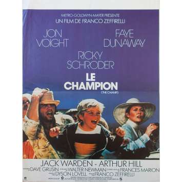 LE CHAMPION Affiche de film - 40x60 cm. - 1979 - Jon Voight, Faye Dunaway, Franco Zeffirelli