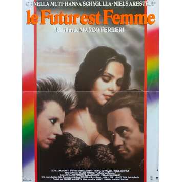 THE FUTURE IS WOMAN Original Movie Poster - 15x21 in. - 1984 - Marco Ferreri, Ornella Muti