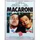 MACARONI Original Movie Poster - 15x21 in. - 1985 - Ettore Scola, Marcello Mastroianni, Jack Lemmon