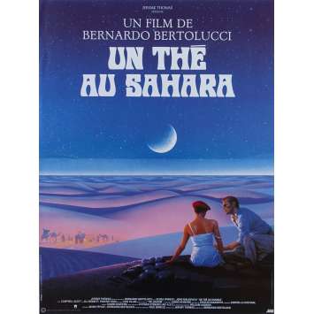 UN THE AU SAHARA Affiche de film - 40x60 cm. - 1990 - John Malkovich, Bernardo Bertolucci