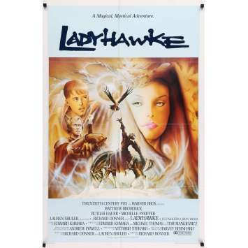 LADYHAWKE Affiche de film 69x104 - 1985 - Michelle Pfeiffer, Richard Donner LADYHAWKE Affiche de film 69x104 - 1985 - Michelle Pfeiffer, Richard Donner