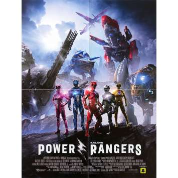 POWER RANGERS Affiche de film Style A - 40x60 cm. - 2017 - Dacre Montgomery, Dean Israelite