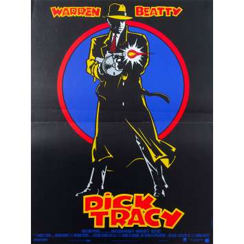 DICK TRACY Affiche de film - 40x60 cm. - 1990 - Al Pacino, Warren Beatty