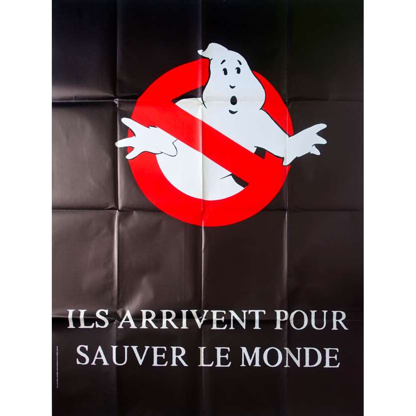 GHOSTBUSTERS Original Movie Poster Adv. - 47x63 in. - 1984 - Ivan Reitman, Bill Murray, Dan Aykroyd