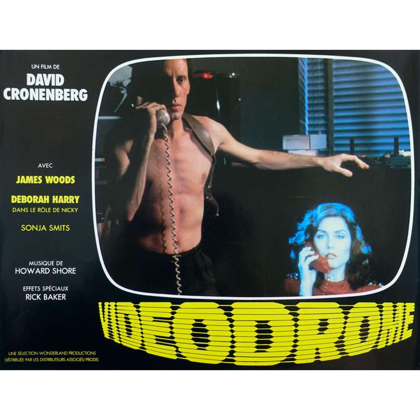 VIDEODROME Original Lobby Card N01 - 9x12 in. - 1983 - David Cronenberg, James Woods
