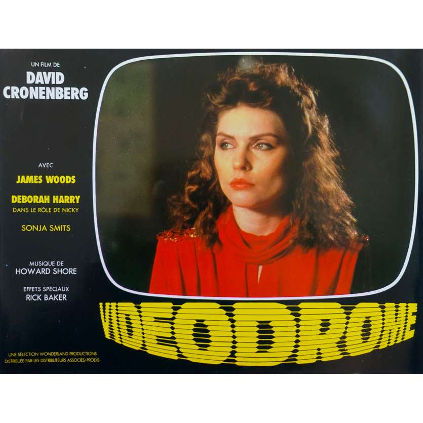 VIDEODROME Original Lobby Card N02 - 9x12 in. - 1983 - David Cronenberg, James Woods