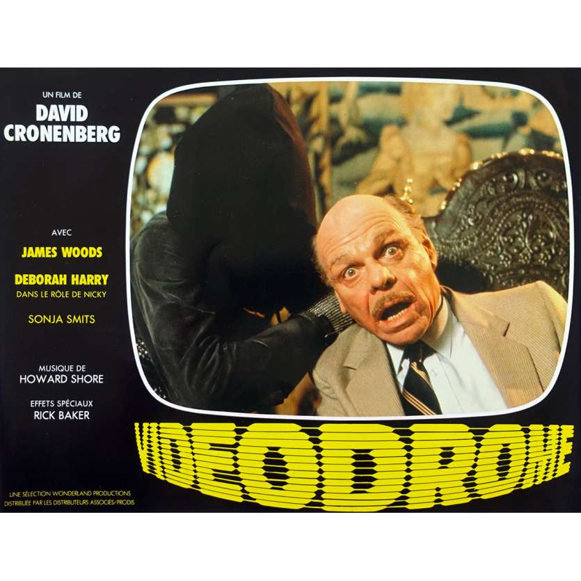VIDEODROME Original Lobby Card N07 - 9x12 in. - 1983 - David Cronenberg, James Woods