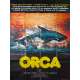 ORCA Original Movie Poster  - 47x63 in. - 1977 - Michael Anderson, Richard Harris