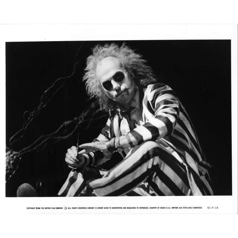 BEETLEJUICE Original Movie Still BJ-F-18 - 8x10 in. - 1988 - Tim Burton, Michael Keaton