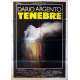 TENEBRES Affiche de film 100x140 - 1982, Dario Argento