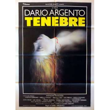 TENEBRAE Italian Movie Poster 100x140 - 1982 - Dario Argento, Anthony Franciosa TENEBRAE Italian Movie Poster 100x140 - 1982 - Dario Argento, Anthony Franciosa