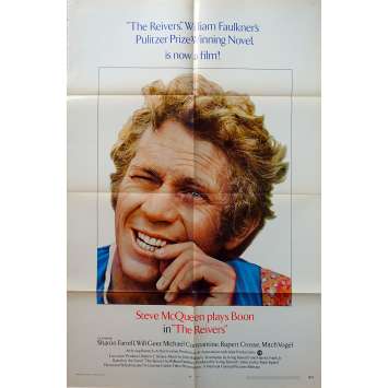 REIVERS Affiche de film - 69x102 cm. - 1969 - Steve McQueen, Mark Rydell