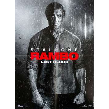 RAMBO - LAST BLOOD Original Movie Poster - 15x21 in. - 2019 - Adrian Grunberg, Sylvester Stallone