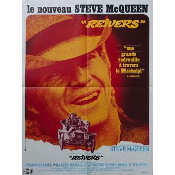 REIVERS Affiche de film - 60x80 cm. - 1969 - Steve McQueen, Mark Rydell