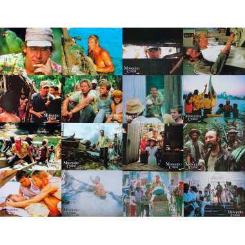 THE MOSQUITO COAST Original Lobby Cards x16 - 9x12 in. - 1986 - Peter Weir, Harrison Ford