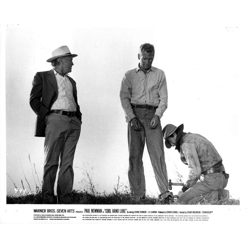 LUKE LA MAIN FROIDE Photo de presse N64 - 20x25 cm. - 1967 - Paul Newman, Stuart Rosenberg