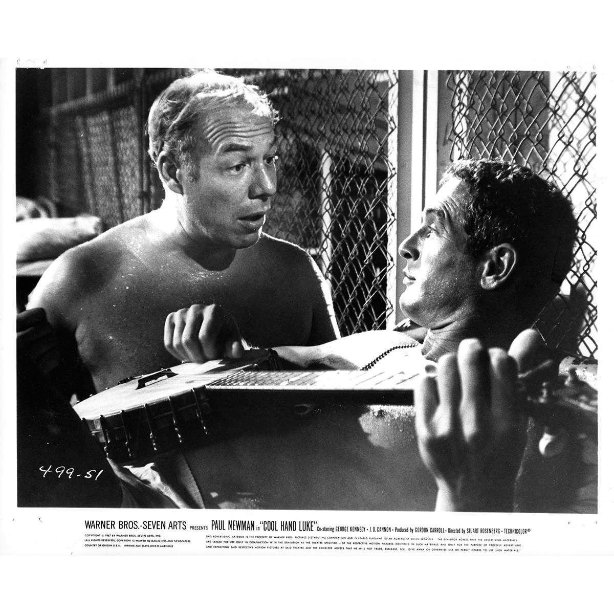 Stuart Rosenberg COOL HAND LUKE Movie Still 8x10 in.