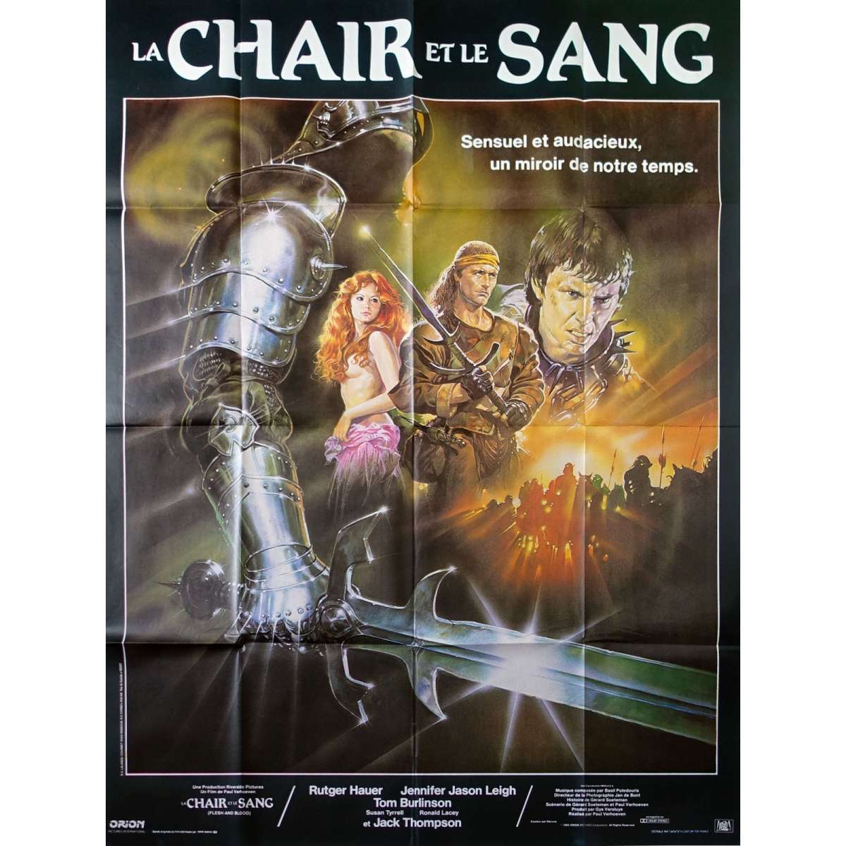 Affiche de LA CHAIR ET LE SANG / FLESH AND BLOOD