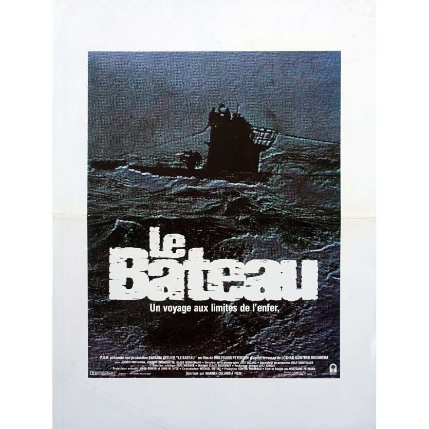 DAS BOOT Original Herald - 9x12 in. - 1981 - Wolfgang Petersen, Jürgen Prochnov