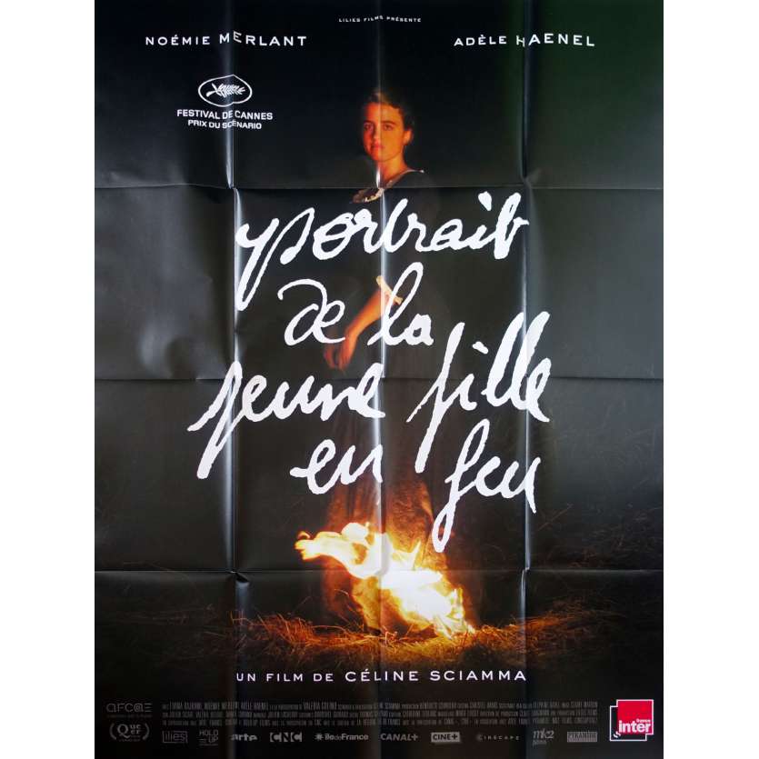PORTRAIT OF A LADY ON FIRE Original Movie Poster - 47x63 in. - 2019 - Céline Sciamma, Adèle Haenel