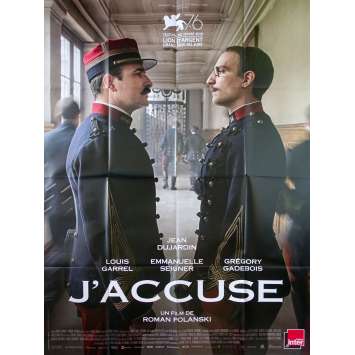 J'ACCUSE Affiche de film - 120x160 cm. - 2019 - Jean Dujardin, Roman Polanski