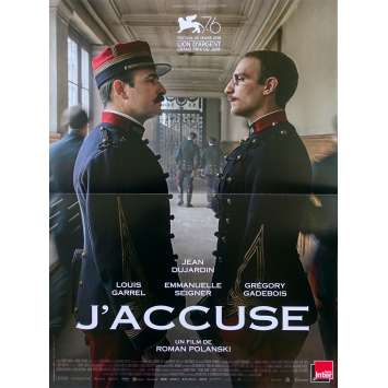 AN OFFICER AND A SPY Original Movie Poster - 15x21 in. - 2019 - Roman Polanski, Jean Dujardin