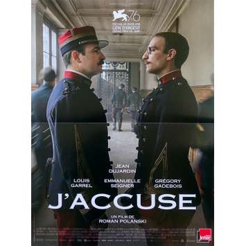 J'ACCUSE Affiche de film - 40x60 cm. - 2019 - Jean Dujardin, Roman Polanski