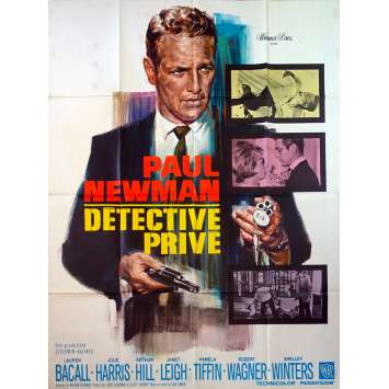 DETECTIVE PRIVE Affiche de film - 120x160 cm. - 1966 - Paul Newman, Jack Smight