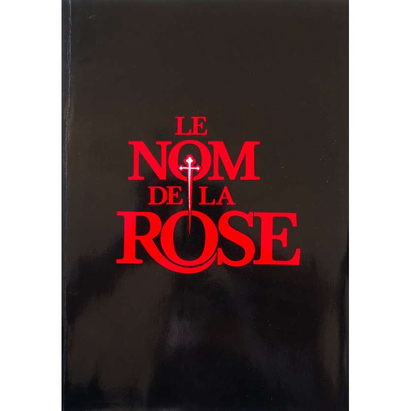 LE NOM DE LA ROSE Dossier de presse - 21x30 cm. - 1987 - Sean Connery, Jean-Jacques Annaud