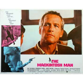 THE MACKINTOSH MAN US Lobby Card N01 - 11x14 in. - 1973 - John Huston, Paul Newman