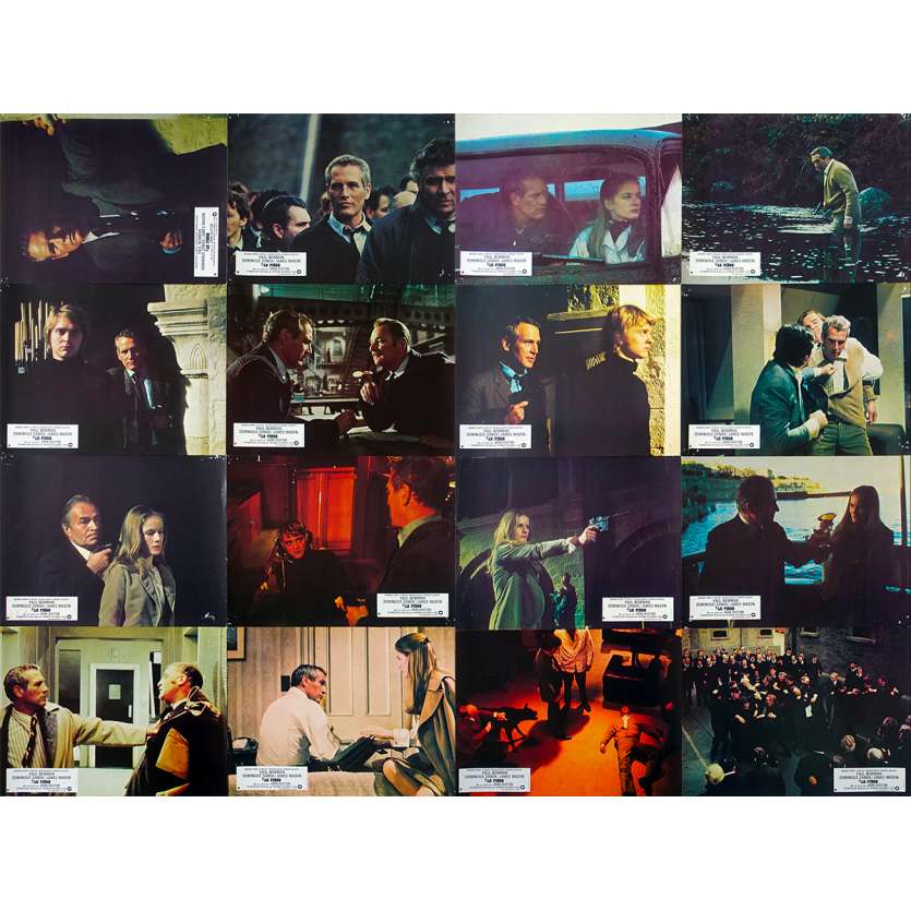 LE PIEGE Photos de film x16 - 21x30 cm. - 1973 - Paul Newman, John Huston