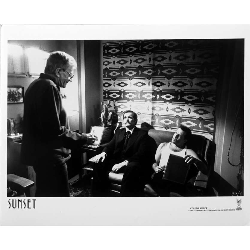 MEURTRE A HOLLYWOOD Photo de presse N01 - 20x25 cm. - 1988 - Bruce Willis, Blake Edwards