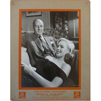QUAND LA VILLE DORT Photo de film N3 - 24x30 cm. - 1950 - Sterling Hayden, Marylin Monroe, John Huston QUAND LA VILLE DORT Photo de film N3 - 24x30 cm. - 1950 - Sterling Hayden, Marylin Monroe, John Huston