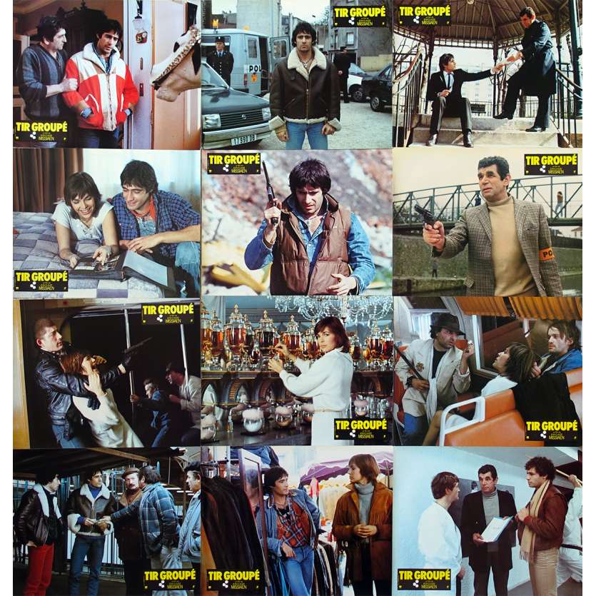 TIR GROUPE Photos de film x12 - 21x30 cm. - 1982 - Gérard Lanvin, Jean-Claude Missiaen