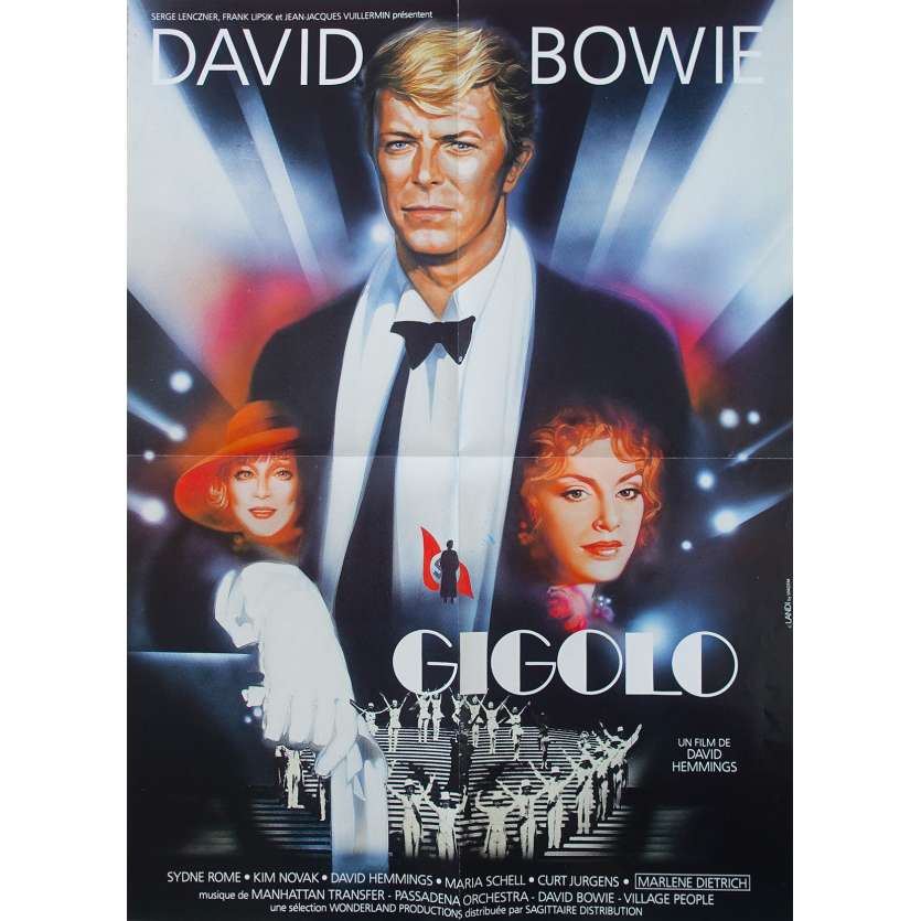 GIGOLO Affiche de film - 60x80 cm. - 1978 - David Bowie, David Hemmings