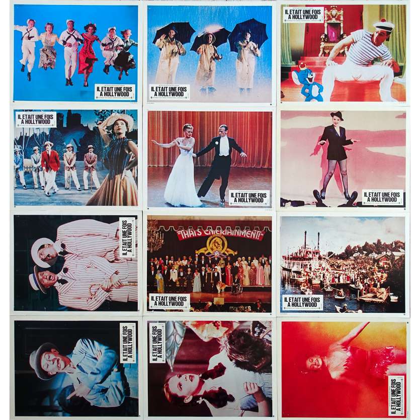 THAT'S ENTERTAINMENT French Lobby Cards x12 - 9x12 in. - 1974 - Jack Haley Jr, Fred Astaire