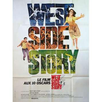 WEST SIDE STORY Affiche de film - 120x160 cm. - 1961 - Natalie Wood, Robert Wise WEST SIDE STORY Affiche de film - 120x160 cm. - 1961 - Natalie Wood, Robert Wise