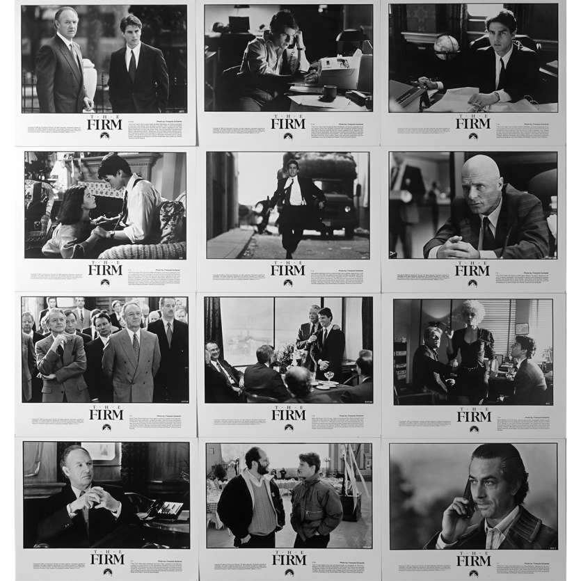 LA FIRME Photos de presse x22 - 20x25 cm. - 1993 - Tom Cruise, Sydney Pollack