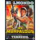 LES MORFALOUS Movie Poster Casaro 47x63 in. French - 1984 - Henri Verneuil, Jean-Paul Belmondo