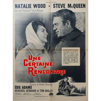 LOVE WITH THE PROPER STRANGER French Movie Poster - 23x32 in. - 1962 - Robert Mulligan, Steve McQueen LOVE WITH THE PROPER STRANGER French Movie Poster - 23x32 in. - 1962 - Robert Mulligan, Steve McQueen